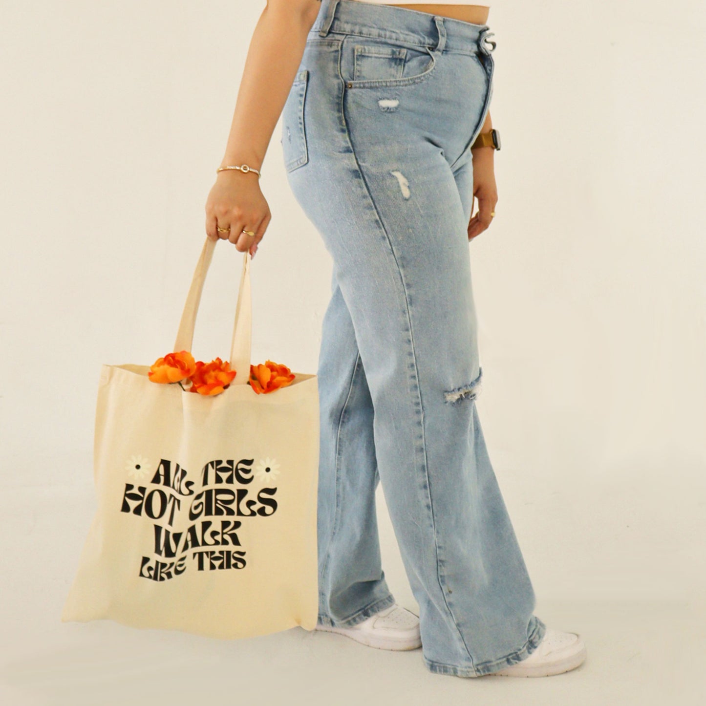 All The Hot Girls Walk Like This Tote