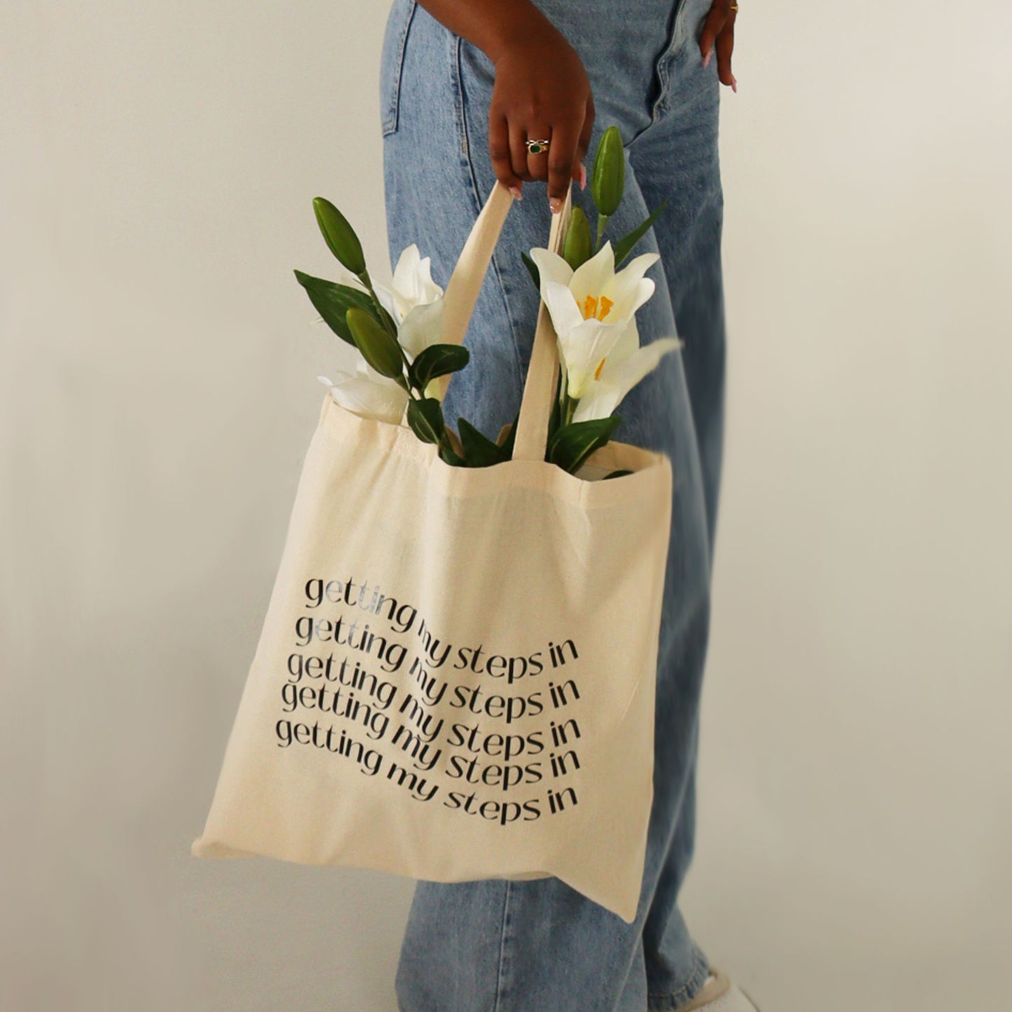 Getting My Steps In Tote