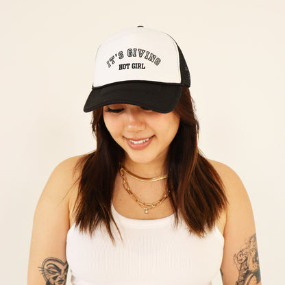 It's Giving Hot Girl Trucker Hat